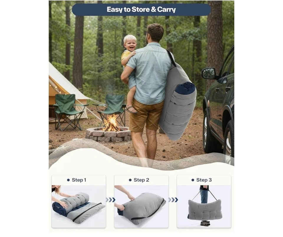 Sportneer Camping Cot with Mattress - photo 5