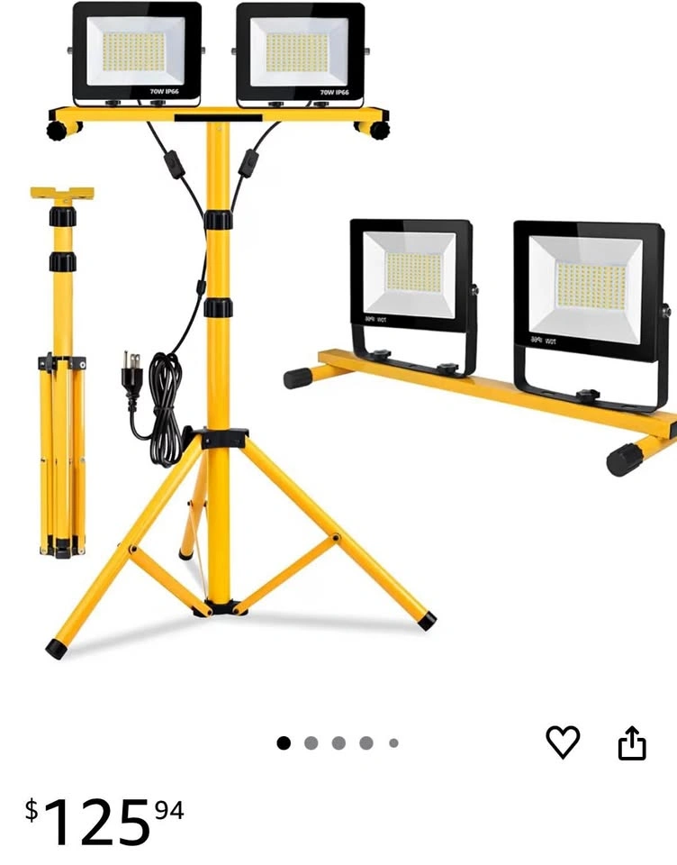 22000 Lumen Work Lights with Stand