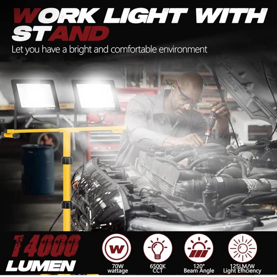 22000 Lumen Work Lights with Stand - photo 2