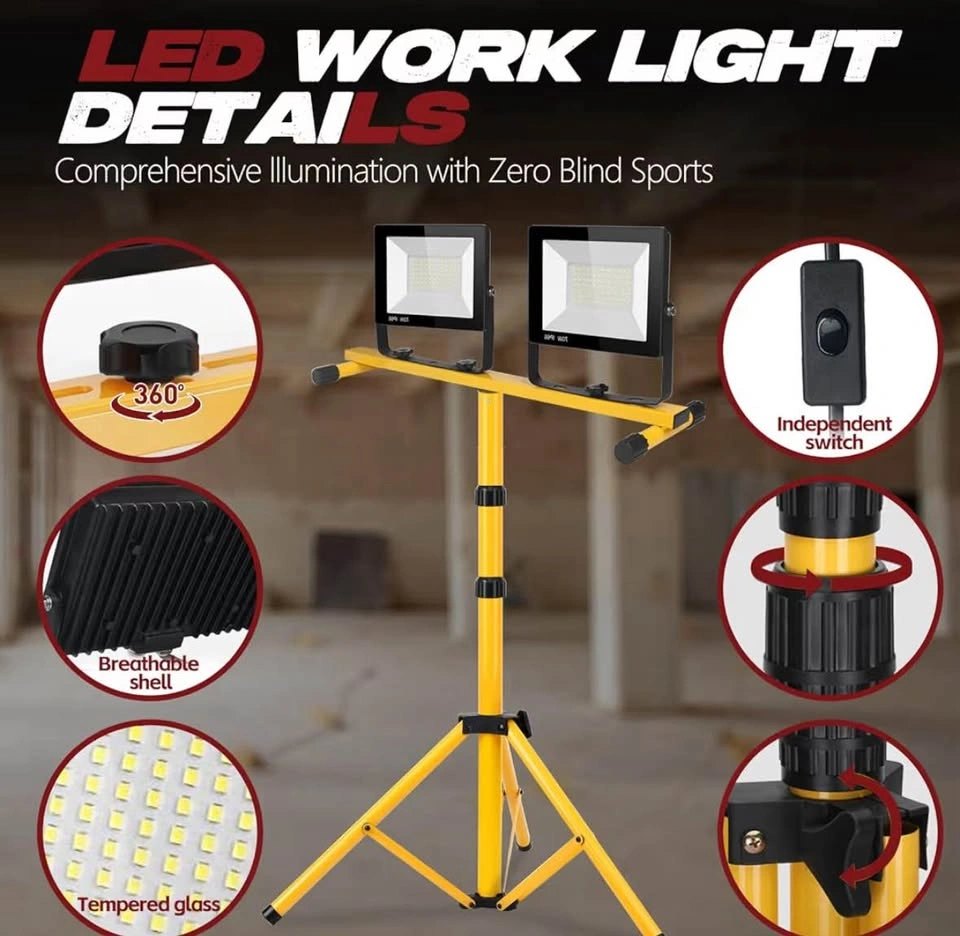 22000 Lumen Work Lights with Stand - photo 3