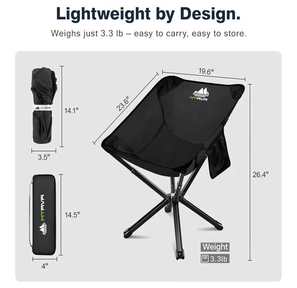 MTRVR Lightweight Folding Camping Chair - photo 2