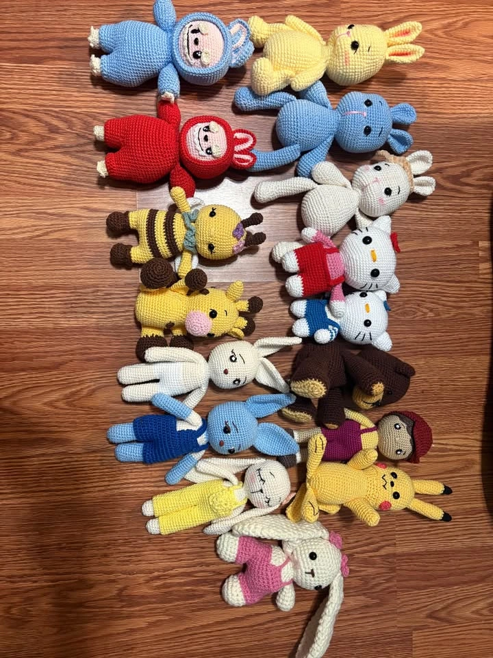 Handmade Crochet Plush Animals/ Toys - photo 2