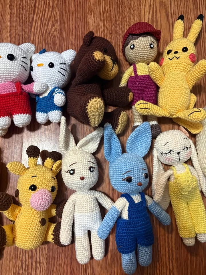 Handmade Crochet Plush Animals/ Toys - photo 3