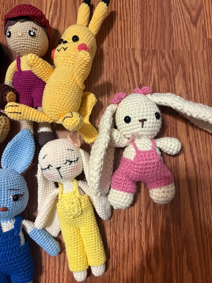Handmade Crochet Plush Animals/ Toys - photo 4