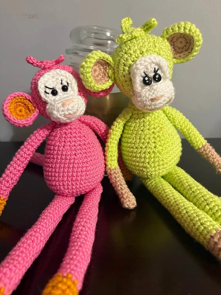 Handmade Crochet Monkeys - photo 2