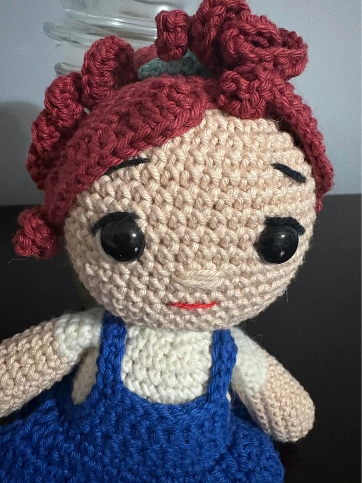 Handmade Crochet Girl Doll - photo 2