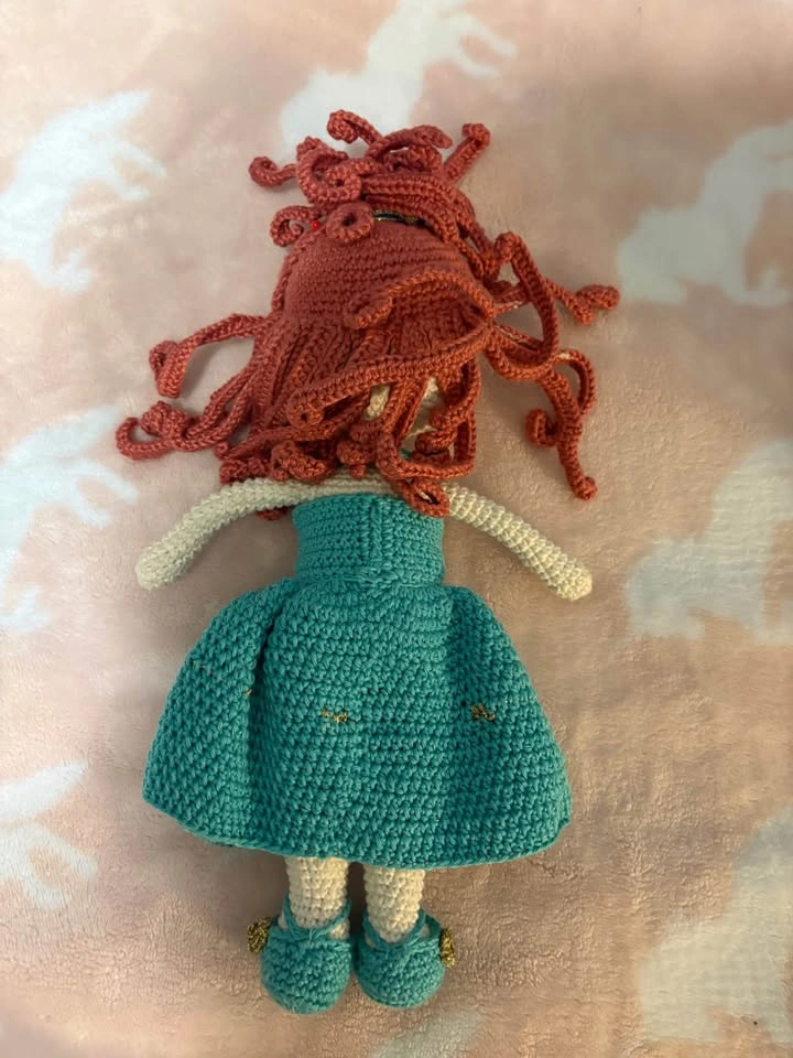 Handmade Crochet Girl Doll - photo 5