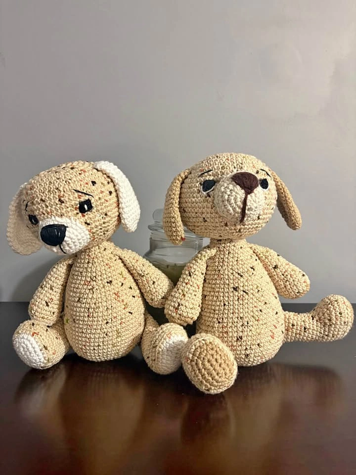 Handmade Crochet Puppy Dog