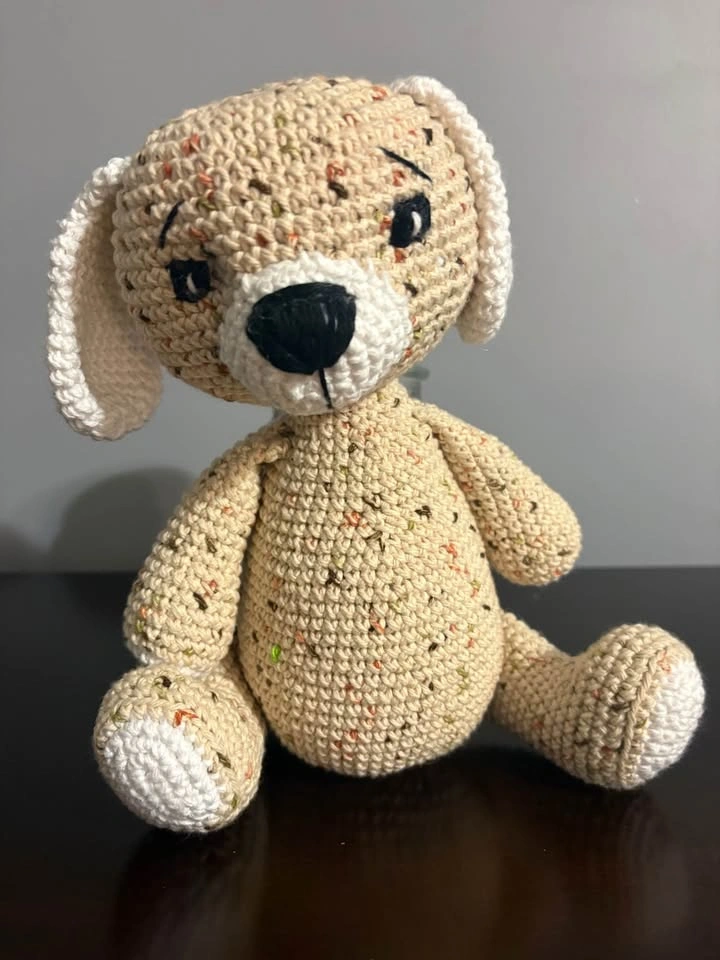 Handmade Crochet Puppy Dog - photo 3