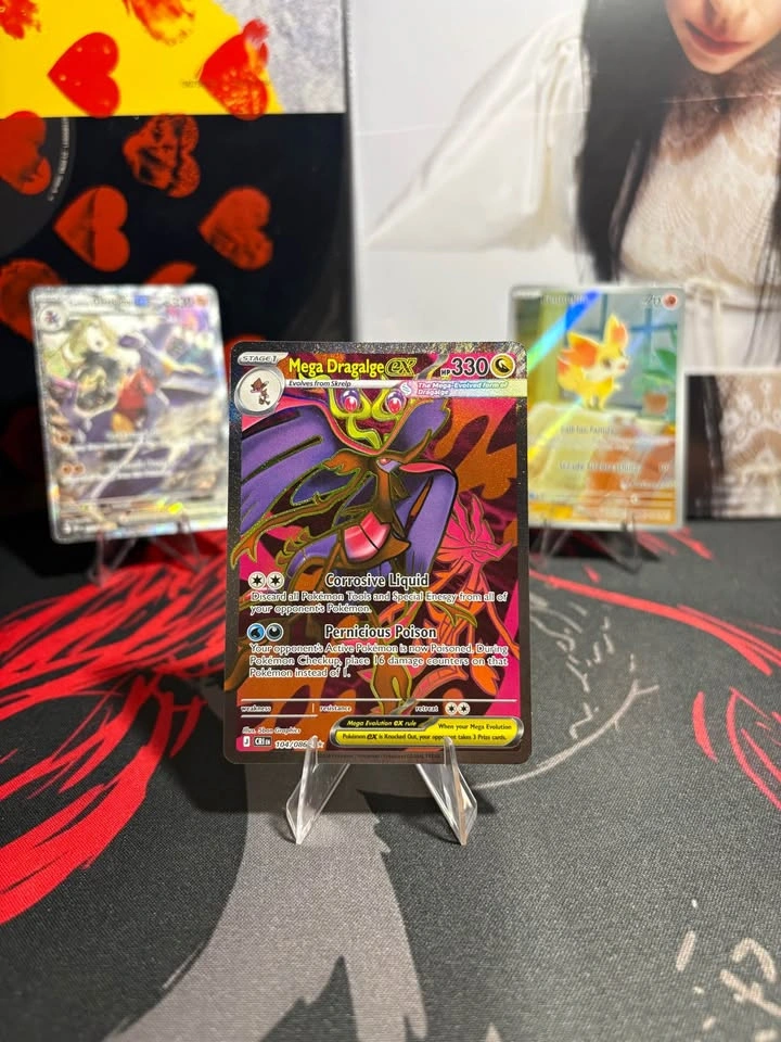 Pokemon Chaos Rising - Mega Dragalge EX - 104/086 - photo 2