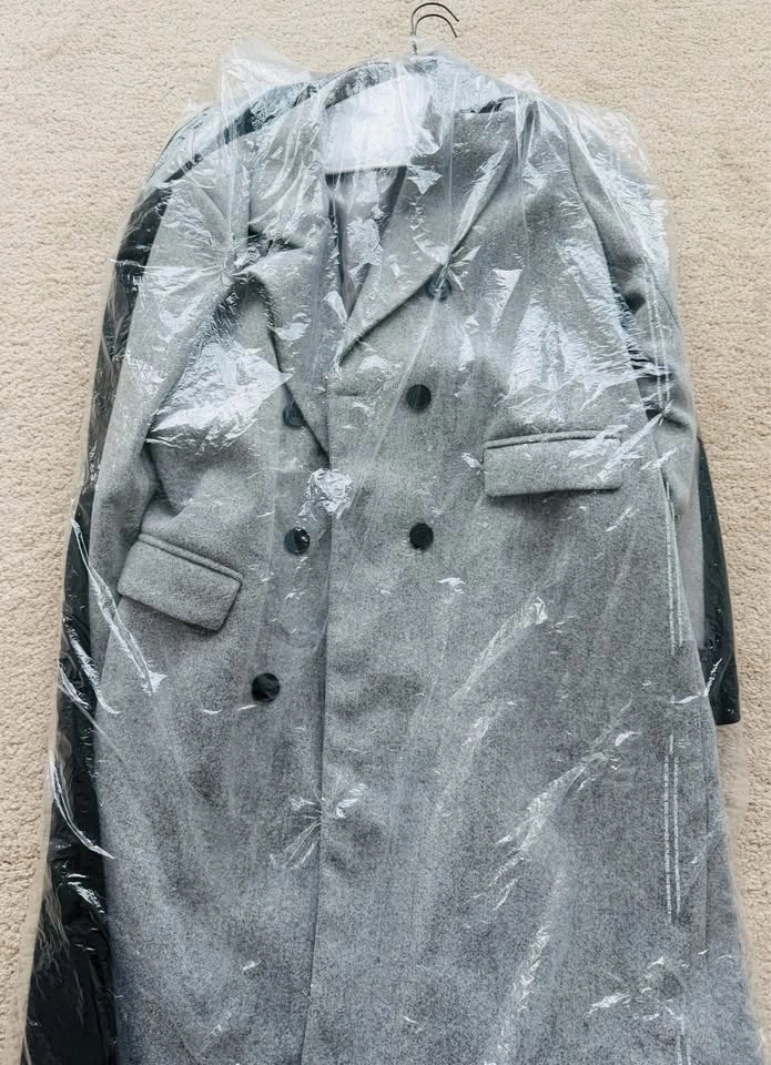 Brand New Women's Wool Blend Winter Overcoat | Black | L-XL - photo 3