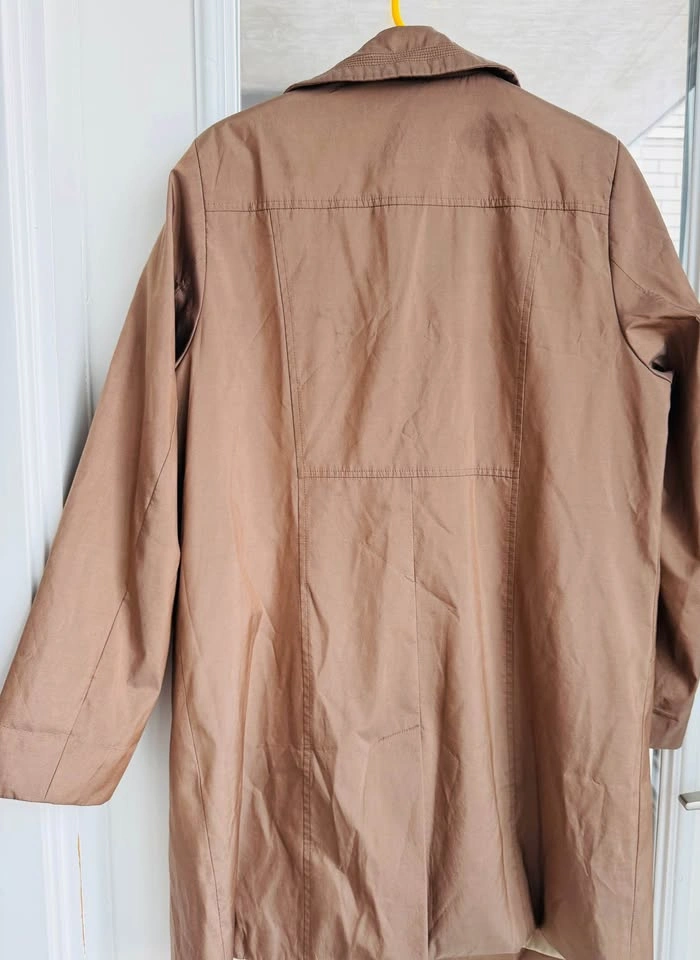 Women's All Weather Waterproof Trench Coat - Large - photo 4