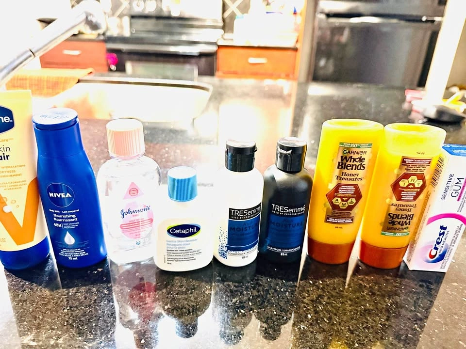 Brand New Travel Toiletries – Branded Set I all in 15