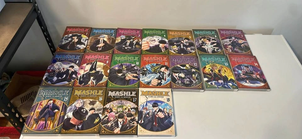 Mashle Magic and Muscles Complete Manga Collection