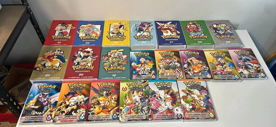 Pokémon Adventures Manga Collection (Gen 1-4)