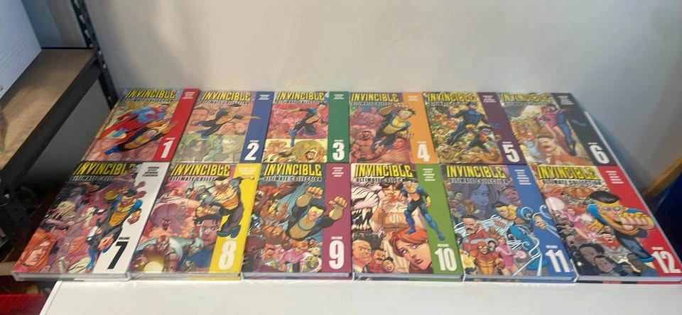 Invincible, hardcover, all volumes