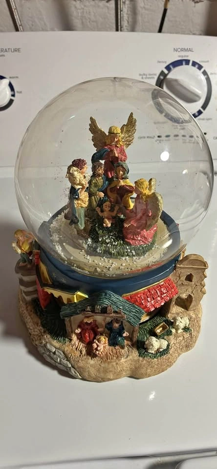 Antique Christmas Snow Globe