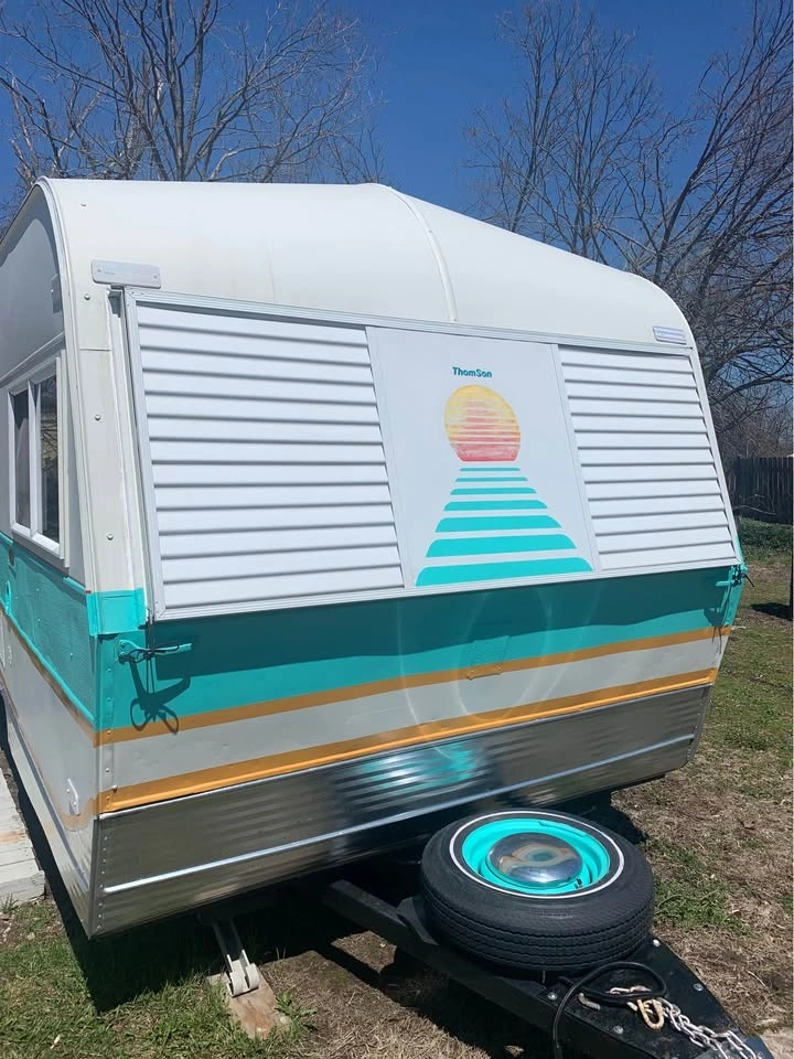 1978 Thomson Vintage Travel Trailer – Fully Refurbished, Camp Re - photo 2