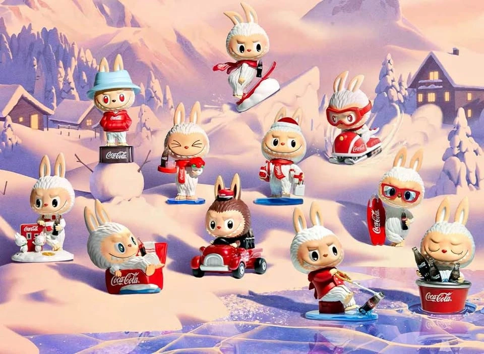Coca Cola Labubu Figures - Multiple Available