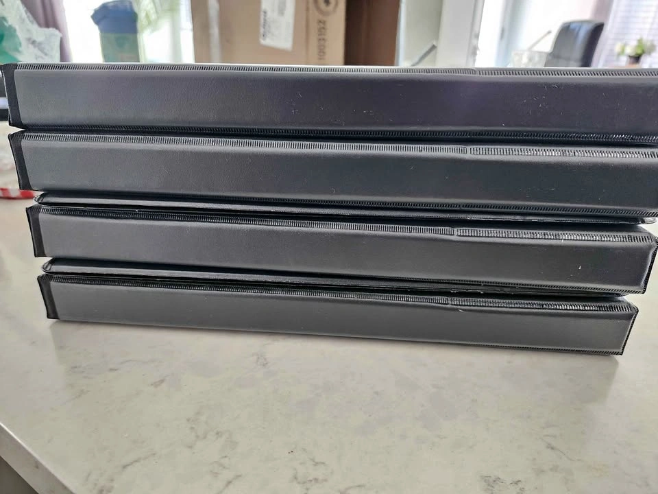 Oxford 3-ring binders - 6pcs