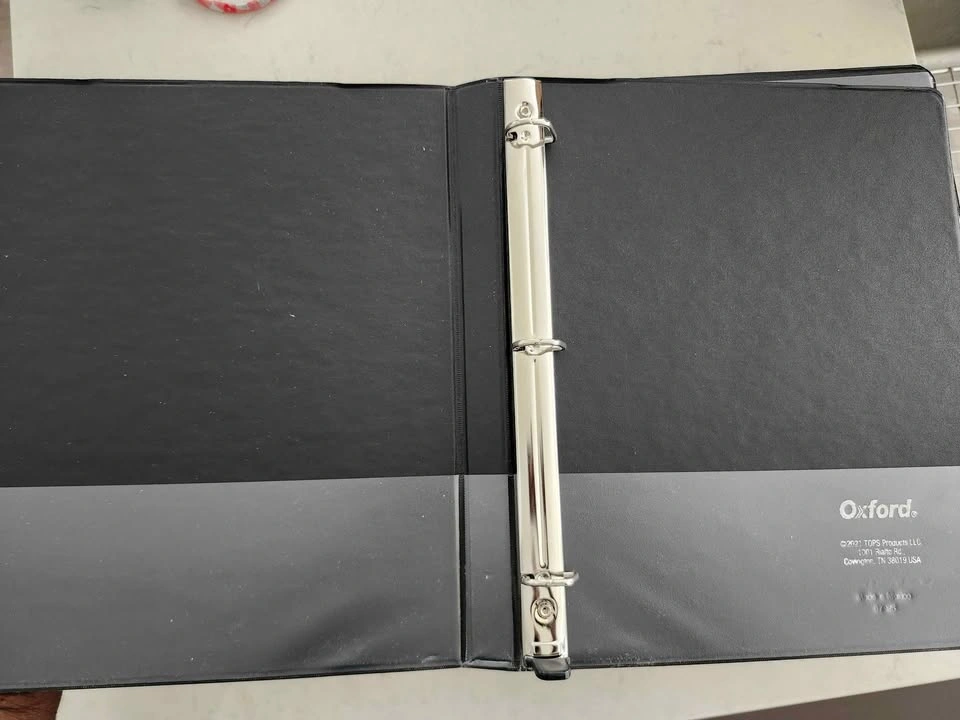 Oxford 3-ring binders - 6pcs - photo 2