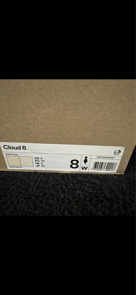 On Cloud 6 Running Sneaker - Women's Size 8 - photo 2