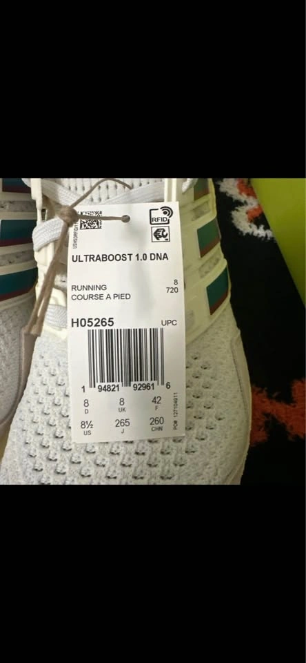Adidas UltraBoost DNA 1.0 Men's Running Shoes Cream H05265 Size - photo 4
