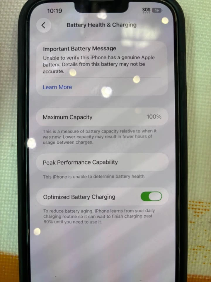 Used iPhone 14 plus blue 128GB - photo 4