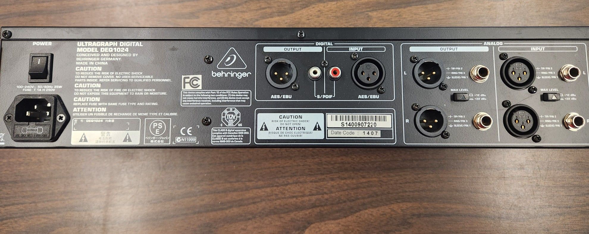 Behringer Ultragraph Digital EQ - photo 3