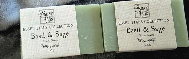 Soap Box Basil & Sage Soap (2 bars)