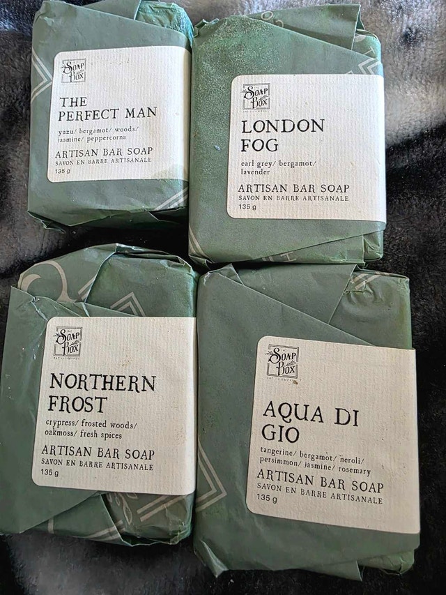 Soap Box Bar Soap Set