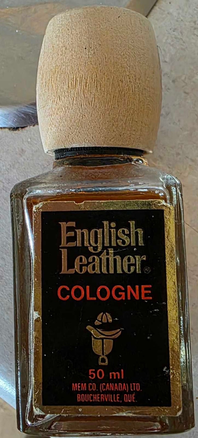 English Leather Cologne - 50ml Vintage Bottle