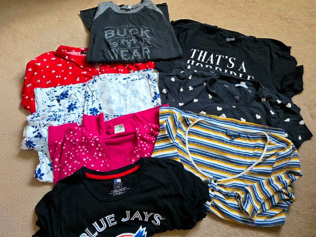9 Shirts (Medium - 3XL)