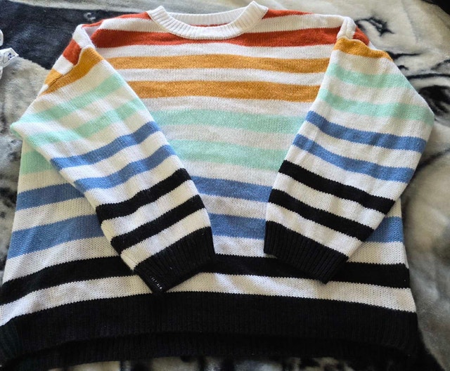Striped Sweater - photo 2