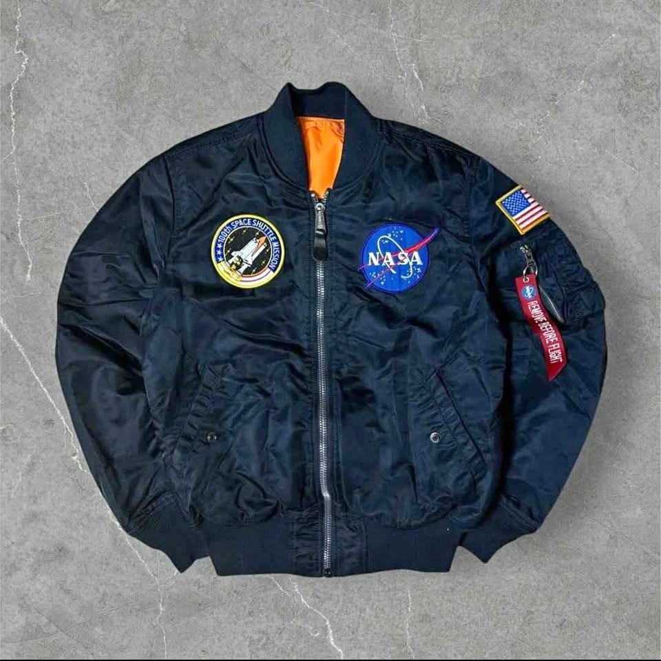 Alpha Industries Bomber Jacket - Size Small (Fits Medium)