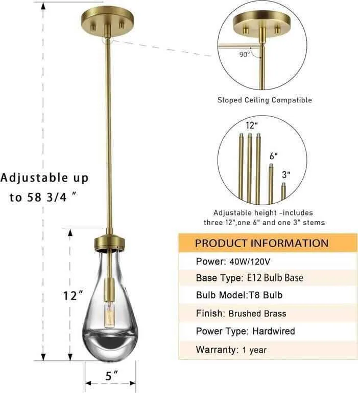 Golden pendent light image indicator(2)