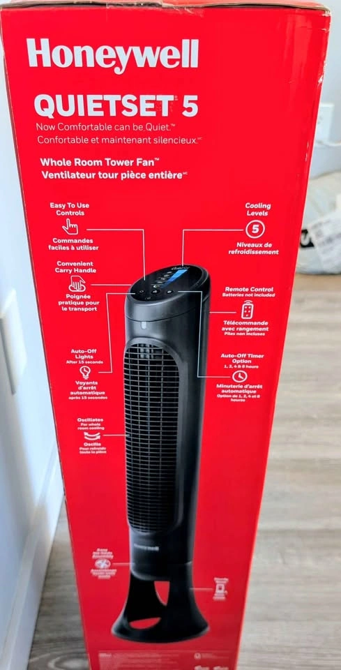 Honeywell QuietSet 5 Fan - photo 2
