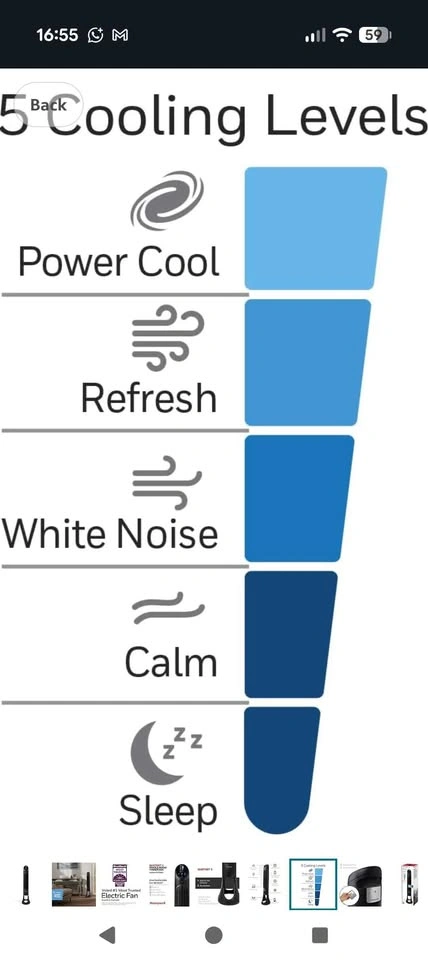 Honeywell QuietSet 5 Fan - photo 5