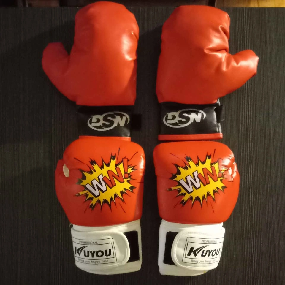 NSG Kids Junior Boxing Set  Freestanding Adjustable Punching Bag - photo 4