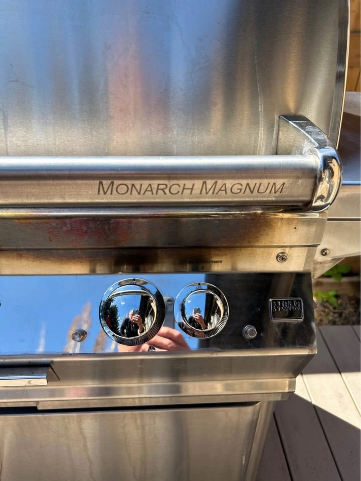 Monarch Magnum Stainless Steel BBQ Grill - photo 2