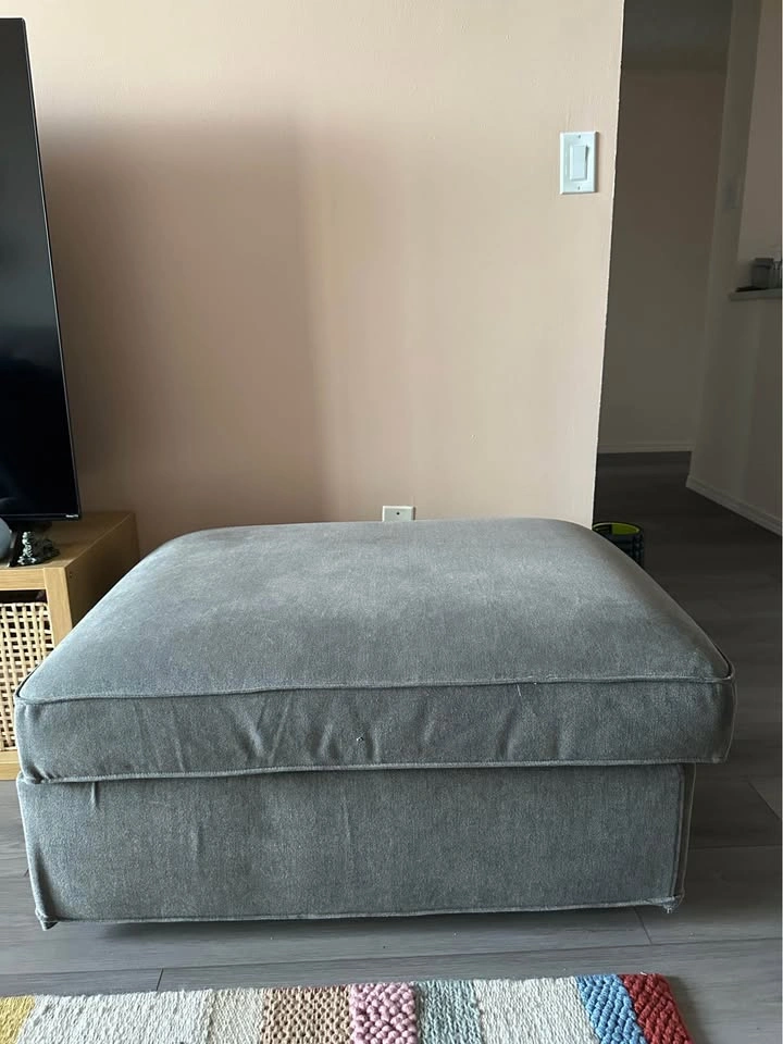 Large IKEA Ottoman w/storage - photo 2