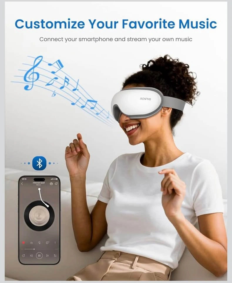 Renpho Eyeris 1 Eye Massager - Heated, Migraine Relief - photo 4