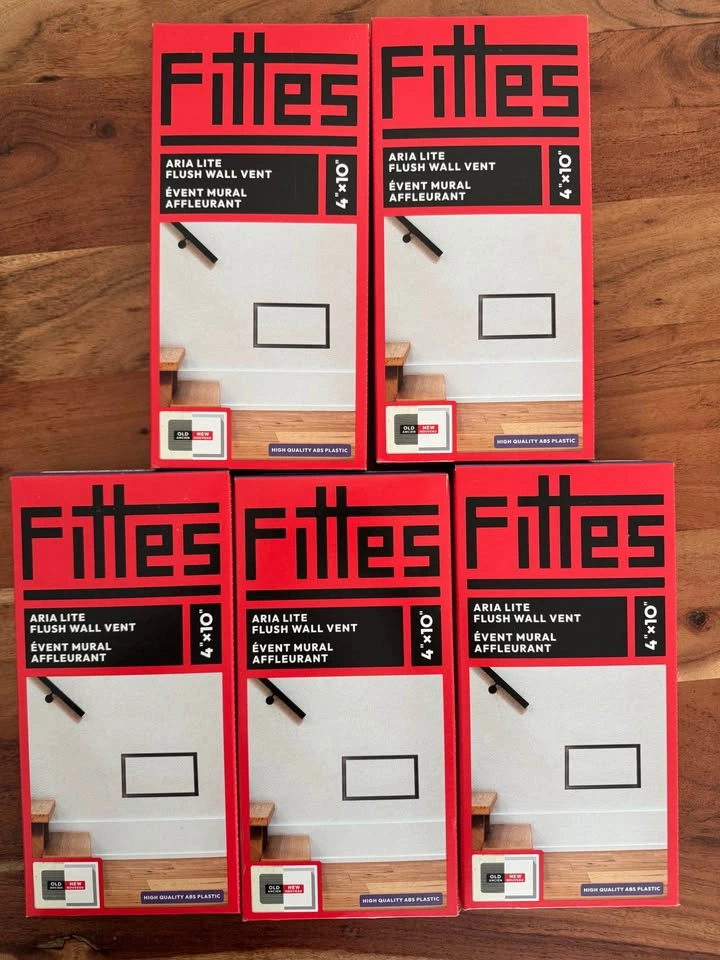 FITTES Aria Lite Flush Wall Mount 4" x 10" (5 Pieces) - photo 3