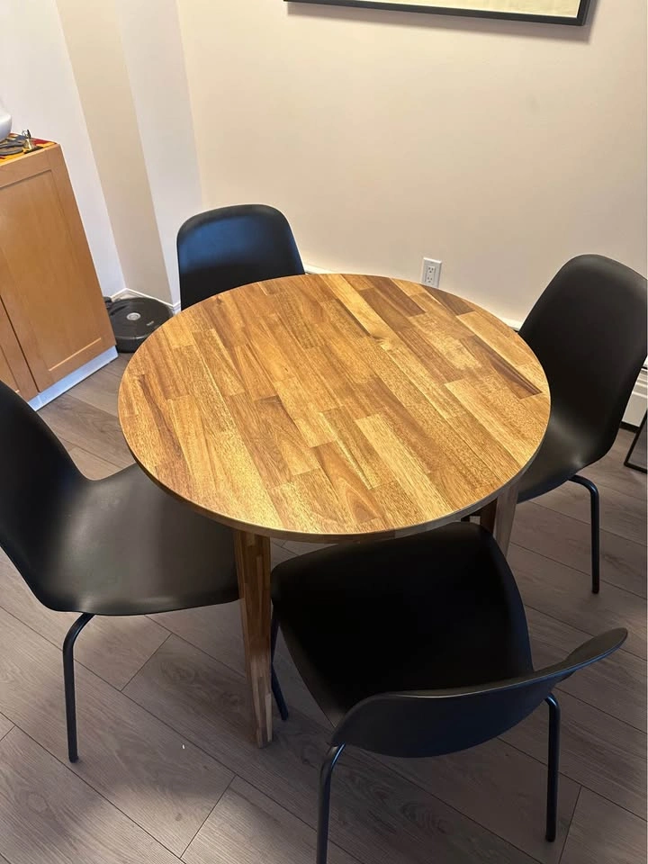 Round Dining Table IKEA Nackanäs - photo 3