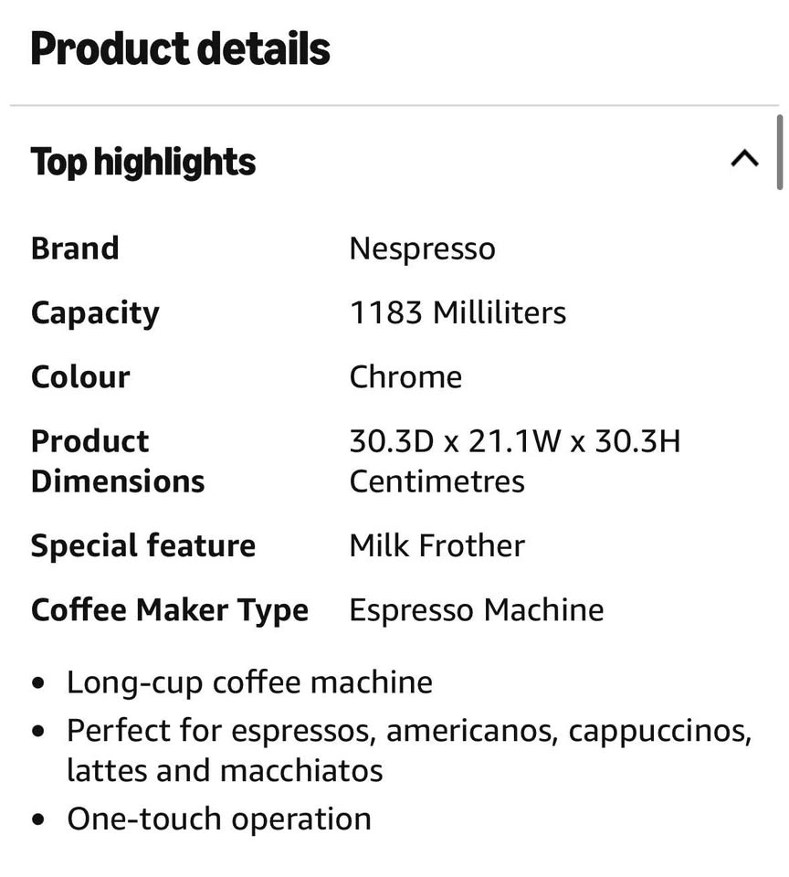 Espresso Coffee Machine VertuoLine Coffee Maker - photo 5