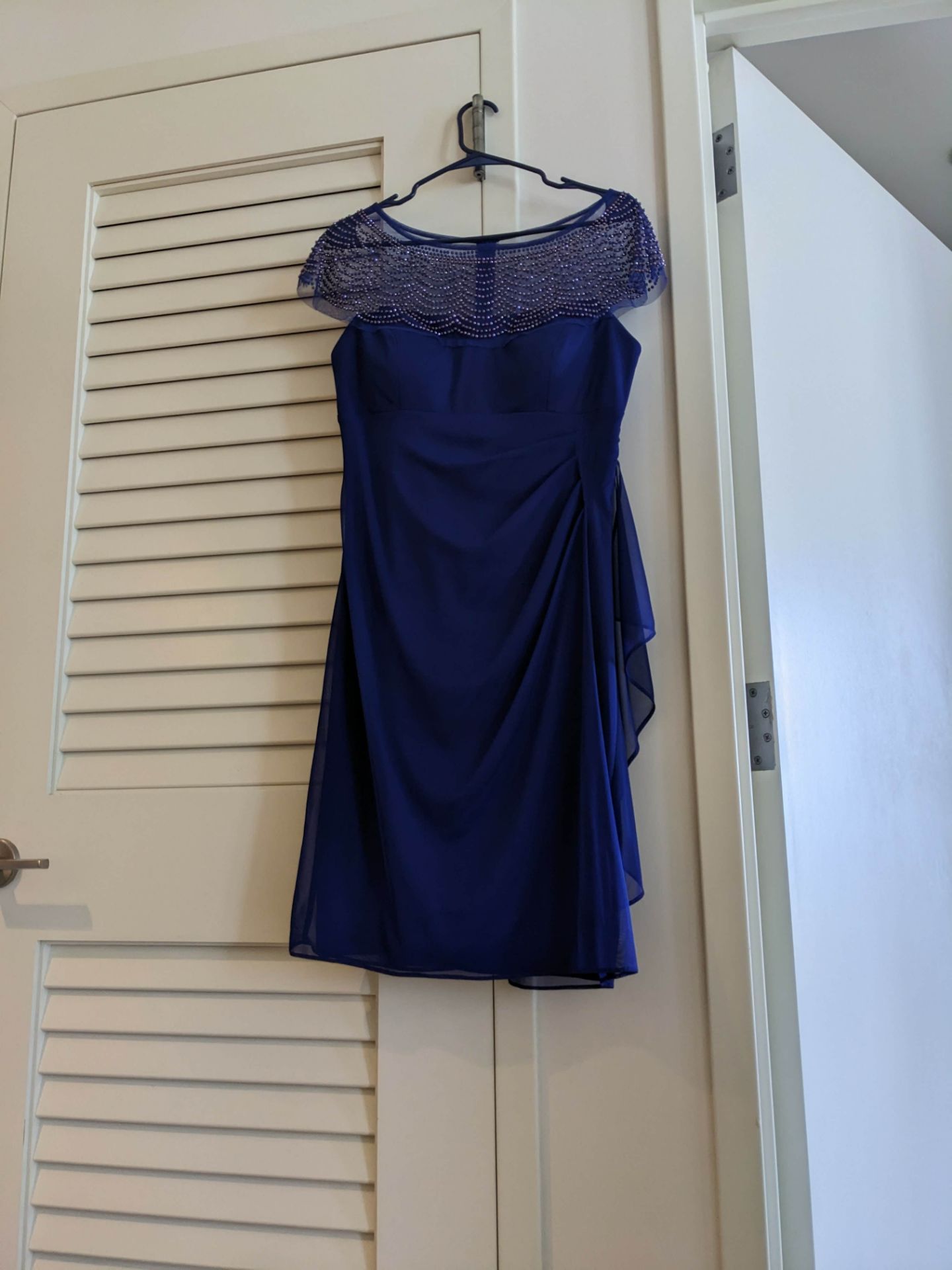R&M Richards Navy Blue Dress Size 10