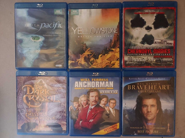Large Blu Ray Collection - Any 5 for $20