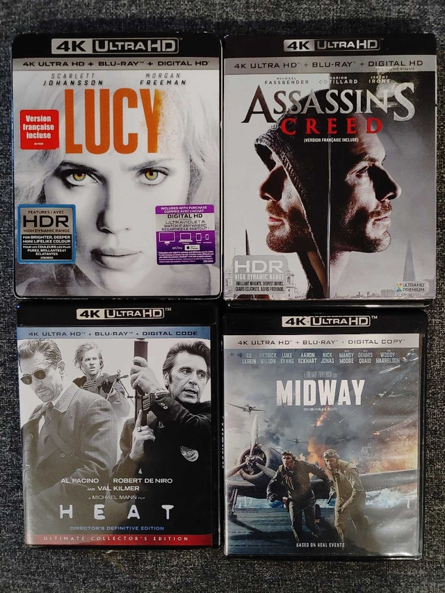 4K UHD Blu Rays - $10 each or trade - photo 2