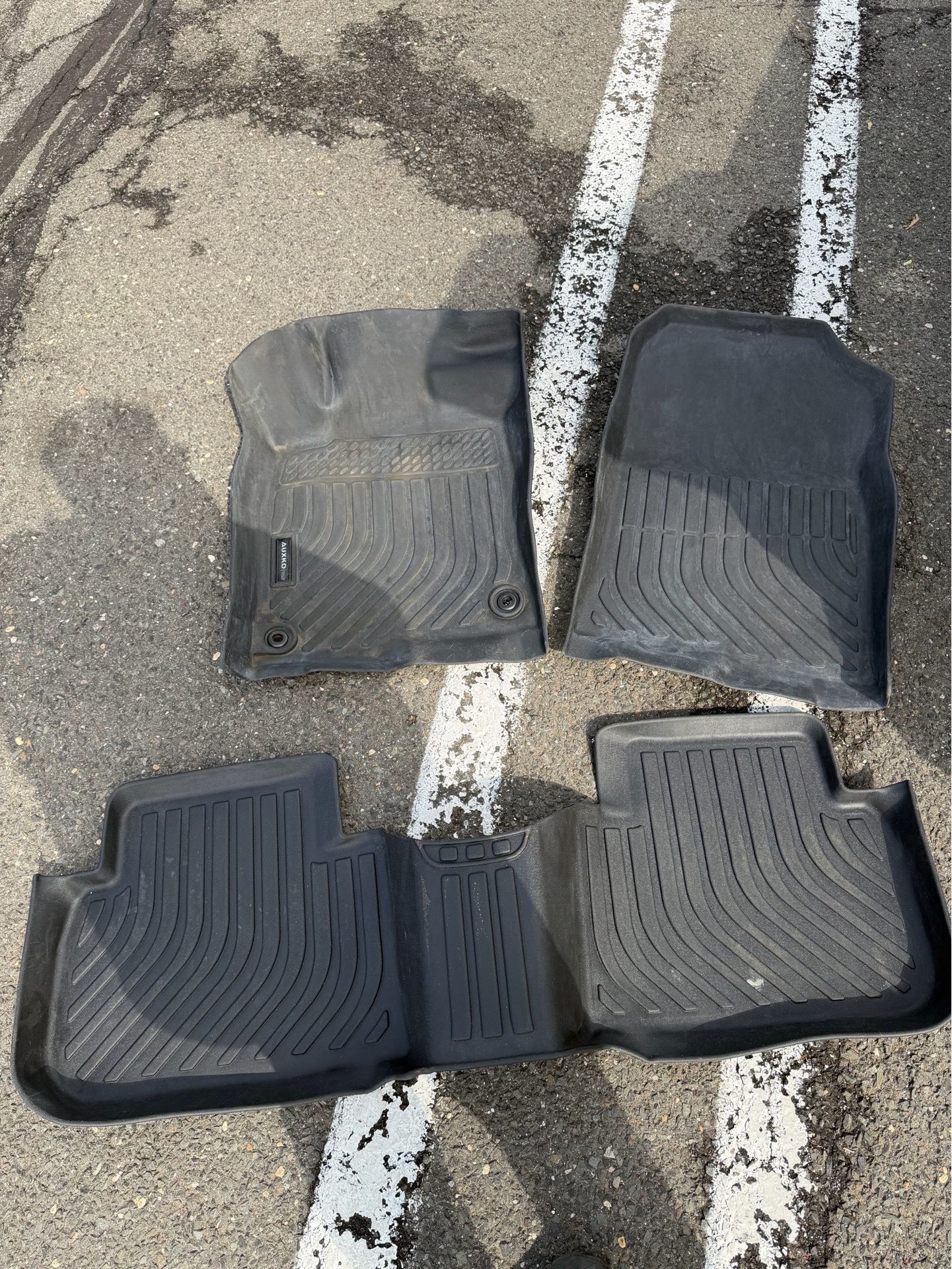 AUXKO All-Weather Floor Mats for Honda Civic 2022-2026