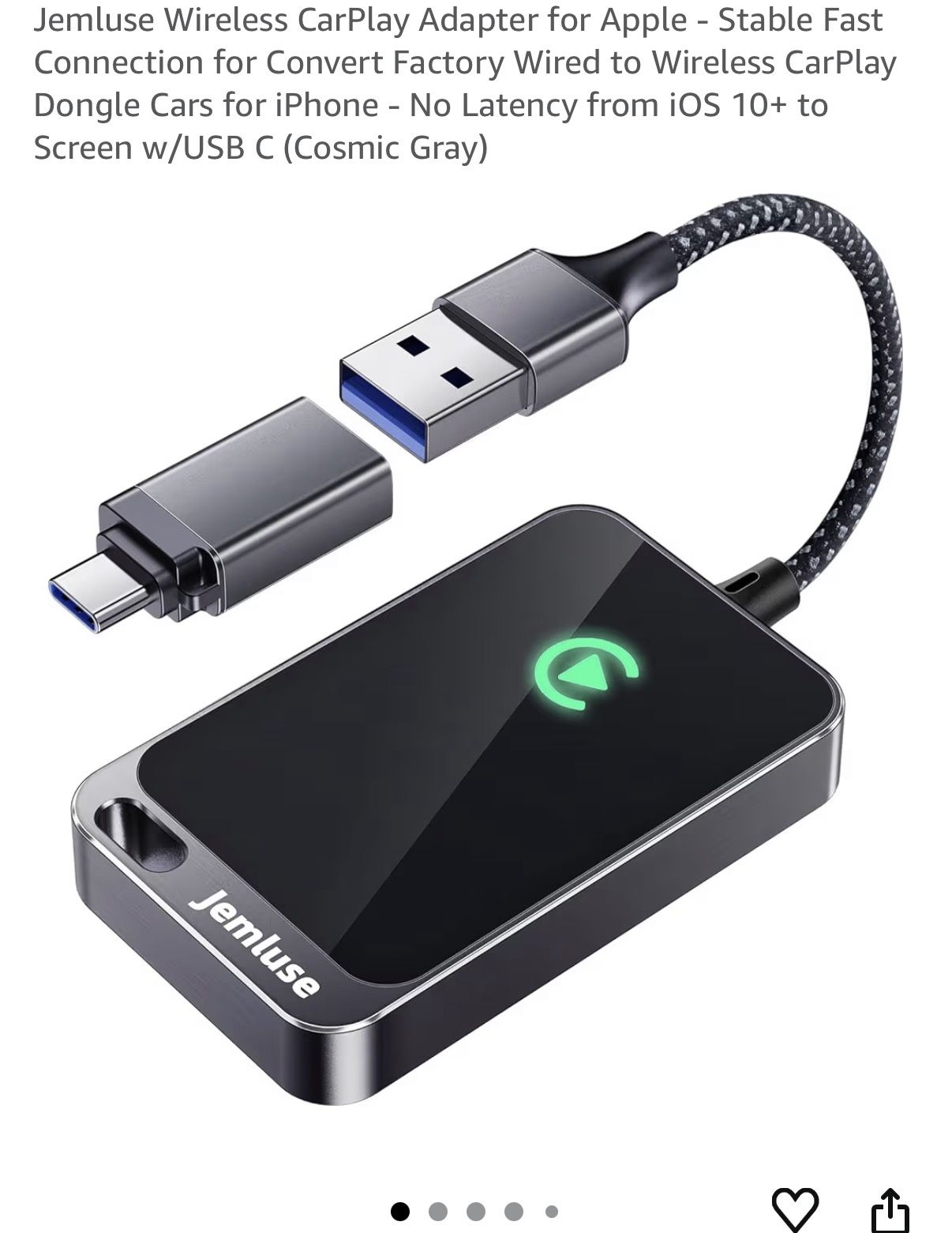2022-2026 Honda Civic Wireless Apple CarPlay Adapter